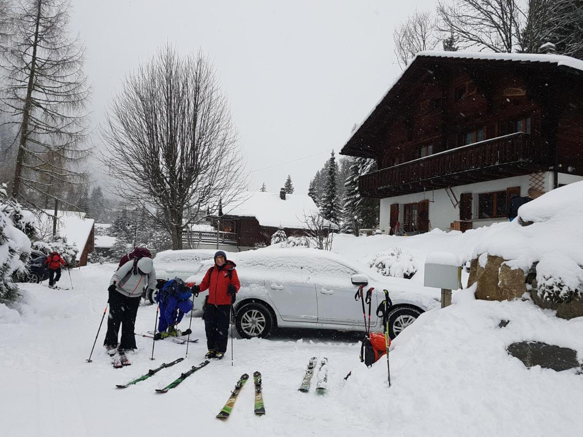 Le Castor Bed and Breakfast Morgins Eksteriør billede